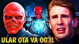 Ular ota va o'g'il | Qizil chanoq Kapitan Americaning o'g'limi ?
