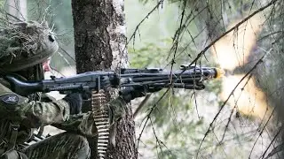 NATO's Forces in Action During Intense Trainings