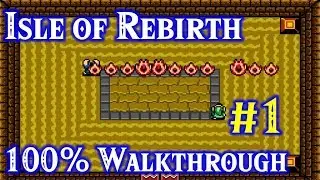 Zelda Classic → Isle of Rebirth Walkthrough: 1 - Level 1, Seaside Ruins