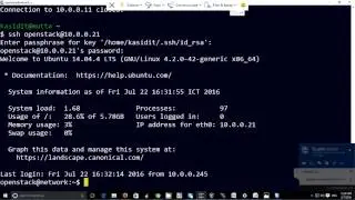 OpenStack Mitaka Installation with Distributed Virtual Router (DVR) part 2/7