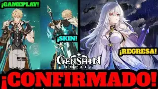 🚨 Noticias Genshin Impact 6.4 | Gameplay de VARKA y el REGRESO de SKIRK 😱🔥