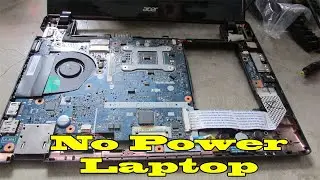 FIxing No Power Laptop ( Let's Diagnose) TAGALOG