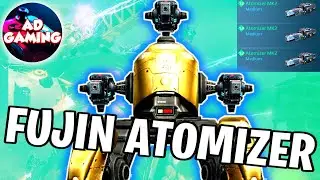 [WR] 💥 FUJIN With ATOMIZER Reaching GODLIKE On Champion League | War Robots Mk2 Maxed Gameplay