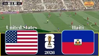 USA Vs Haiti | World Cup 2026 Matchday Showdown | PES 21 Simulation