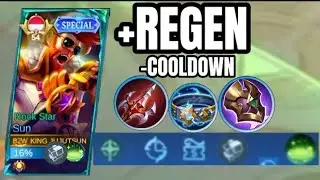 TRICK MAIN SUN ROAM TERBARU | BUILD SUN | MOBILE LEGENDS #mobilelegends #mlbb #sun