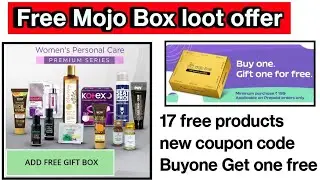 Mojo box loot offer 🔥 buy one gift one | mojobox new coupon code | 16 trial products