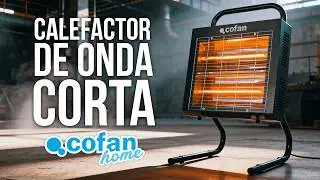🔥 Calefactor Infrarrojos Industrial 1500/3000W | Calor R&aacute;pido y Eficiente hasta 40 m&sup2; | IPX4