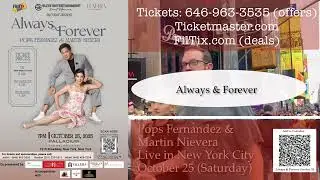 Always & Forever - Pops Fernandez & Martin Nievera Live in New York City