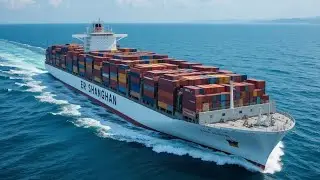 🌊 ER Shanghai Container Ship Review 2025: Design, Features, Performance & More 🚢 | Sir Boats Yacht 🎥