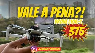 Drone L106-1 com tela monitorada — será que o custo-benefício compensa?
