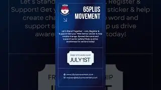 Support Senior Drivers &ndash; Join the 65 Plus Movement!
