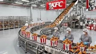 Inside the Crispy KFC Chicken Wings Process &mdash; How Juicy Fried Chicken Is Really Made Step-by-Step'