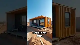Container Homes Cost HALF the Price of Houses #containerhomes #shorts #fyp