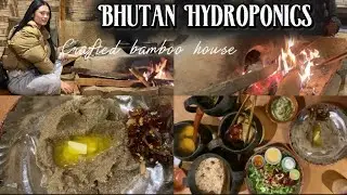 Life In Bhutan | Bhutan Hydroponics | Traditional Bamboo House 🏠 