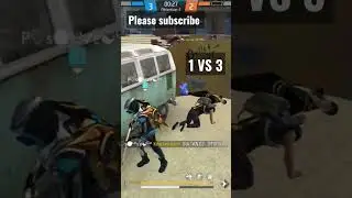 Free fire #cs rankon 😱#1 vs 3 #status #video 😱