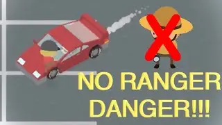 Hit people with cars in Sneaky Sasquatch but not trigger ranger danger 