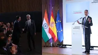 Jaishankar Speaking To The Press In Spain | Jaishankar's First Spain Visit As India's FM