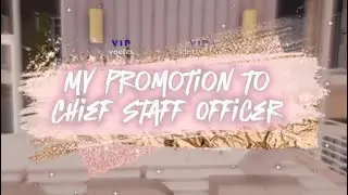 My promotion to Chief Staff Officer | Frapp&eacute;