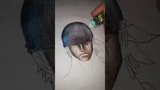 Zoro Speed Drawing#zorodrawing #animeeart #animedrawing #shorts