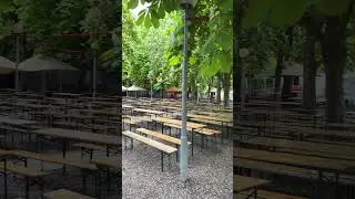 Riegrovy Sady Beer Garden - the morning after