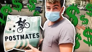 A Day in the Life of a Postmates Delivery Driver (Review, Earnings, Tips & Suggestions)