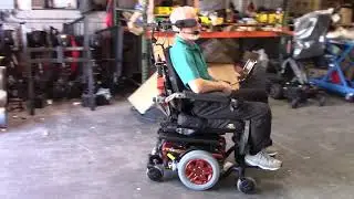 Quantum Power Chair with Head Array