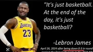 LEBRON JAMES - VALIDATION IS WHAT HES LOOKING FOR PLAYING THE VICTIM 