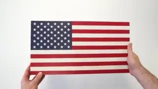 Heirloom American Flag Hands On