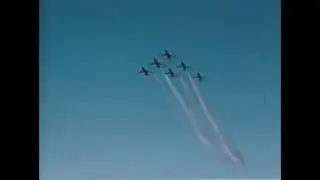 Blue Angels F-11A Tigers at NAF Litchfield Park, February 20, 1966