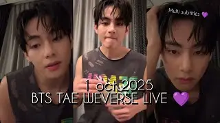 (ALL SUB)💜 THV LIVE 251001 |Official TO SKY|