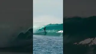 Riding a perfect wave #indonesia #surfing #shorts