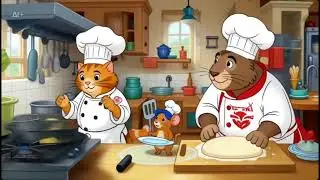 Cat Chef&rsquo;s Kitchen 🍕🐭 | Yummy Pasta & Pizza Story