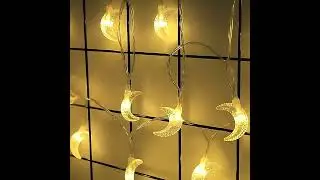 LED Lysk&aelig;de med M&aring;ner - 3 Meter