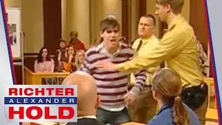 Florian flippt aus und muss von der Polizei beruhigt werden! | 2/2 | Richter Alexander Hold | SAT.1
