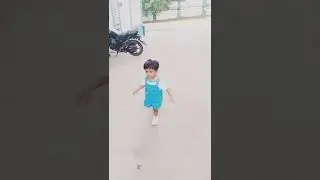 18 months baby running