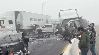 59-vehicle crash forces closure of Highway 99 in Central California, CHP says