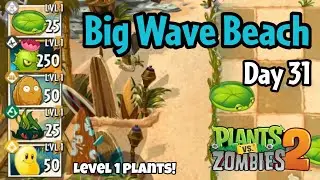 Plants vs Zombies 2 | Big Wave Beach Day 31
