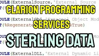 Sterling Data - for Clarion Programming Services