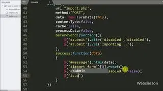 How to Import XML Data into Mysql Table Using PHP with Ajax