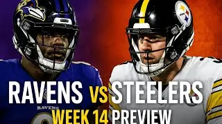 Baltimore Ravens vs Pittsburgh Steelers Preview 2025 | AFC North Rivalry Under the Lights | NFL