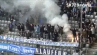 1860 München - Dynamo Dresden ( Pyrotechnik ) 16.12.2012