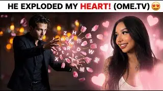 POLYGLOT RIZZES WITH AI BEAUTIFUL GIRLS 😍 #omegle #ometv