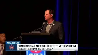 Coaches speak ahead of IS4S Salute to Veterans Bowl