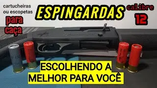 Espingardas: a melhor opção para caça! Calibre 12 para controle do javaporco. Pq é tão boa? Ep01