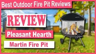 Pleasant Hearth Martin Extra Deep Wood Burning Fire Pit Review - Outdoor Fire Pit Reviews