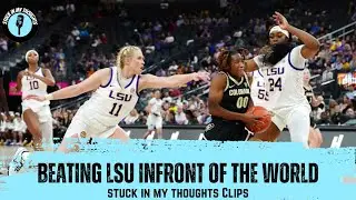 Jaylyn Sherrod on Upsetting LSU With Angel Reese | Stuck In My Thoughts Clip