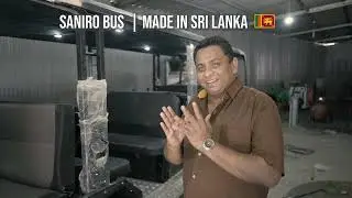 Saniro bus  ,,,  made in Sri Lanka .....