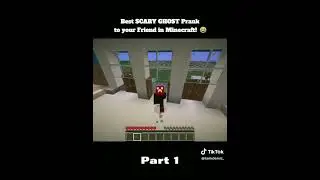 Scary Ghost Prank Of The TankDemic! #minecraft #omocrafts3