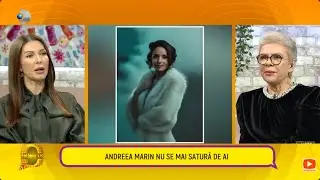 Follow us! - Andreea Marin nu se mai satura de AI!