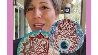 Yoga Om Hamsa Amulet
